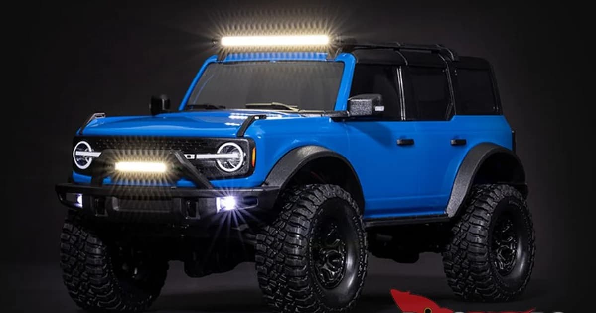Traxxas TRX-4M: kit luci LED (9789/9790) e trasmissione 2 marce (9891)