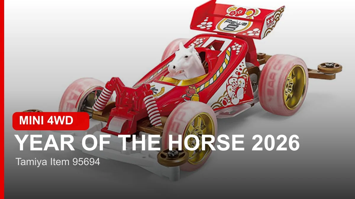 Mini 4WD New Year's Edition 'Year of the Horse 2026' (Item 95694)