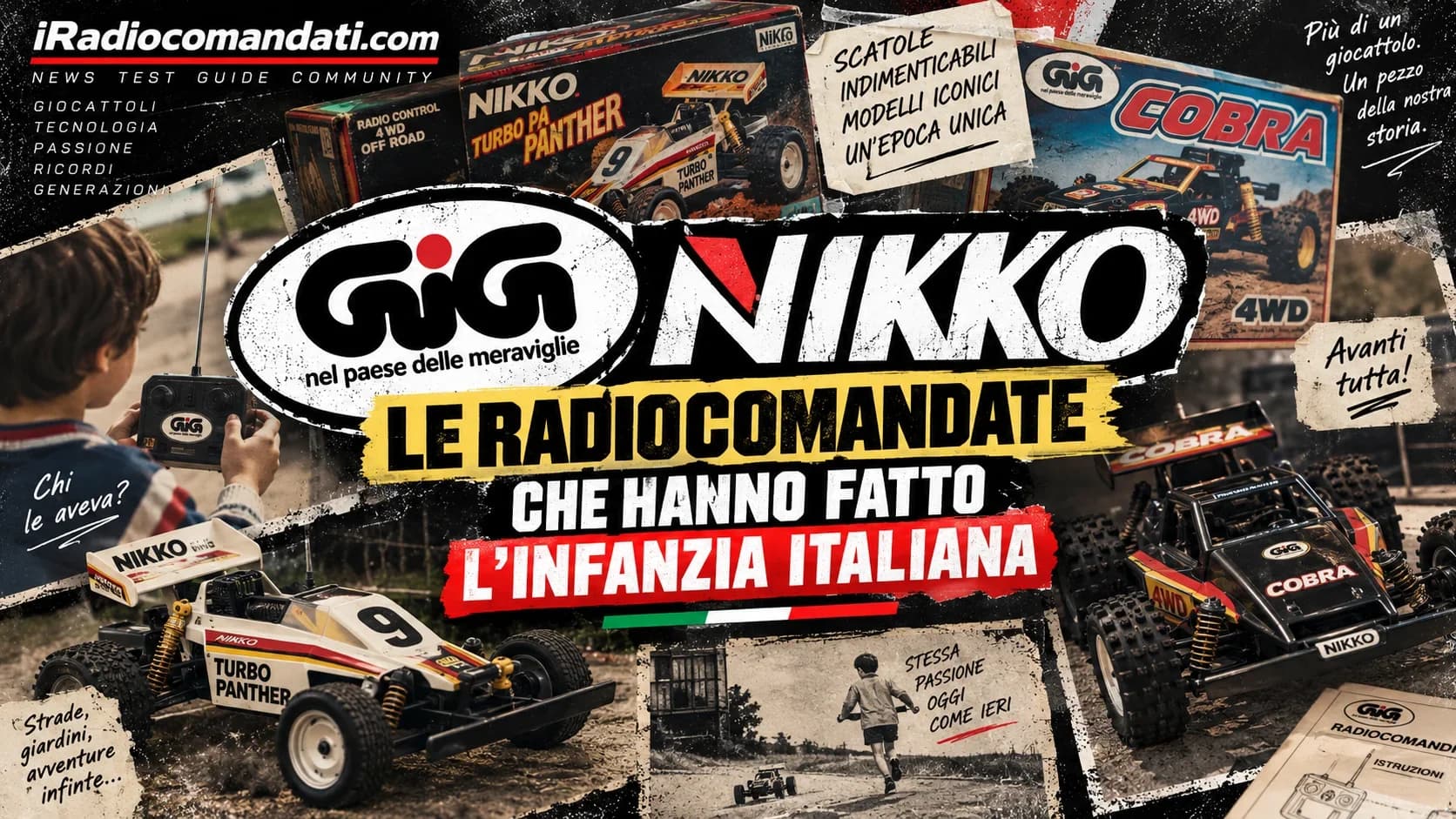 GiG Nikko: le radiocomandate che hanno fatto l'infanzia italiana